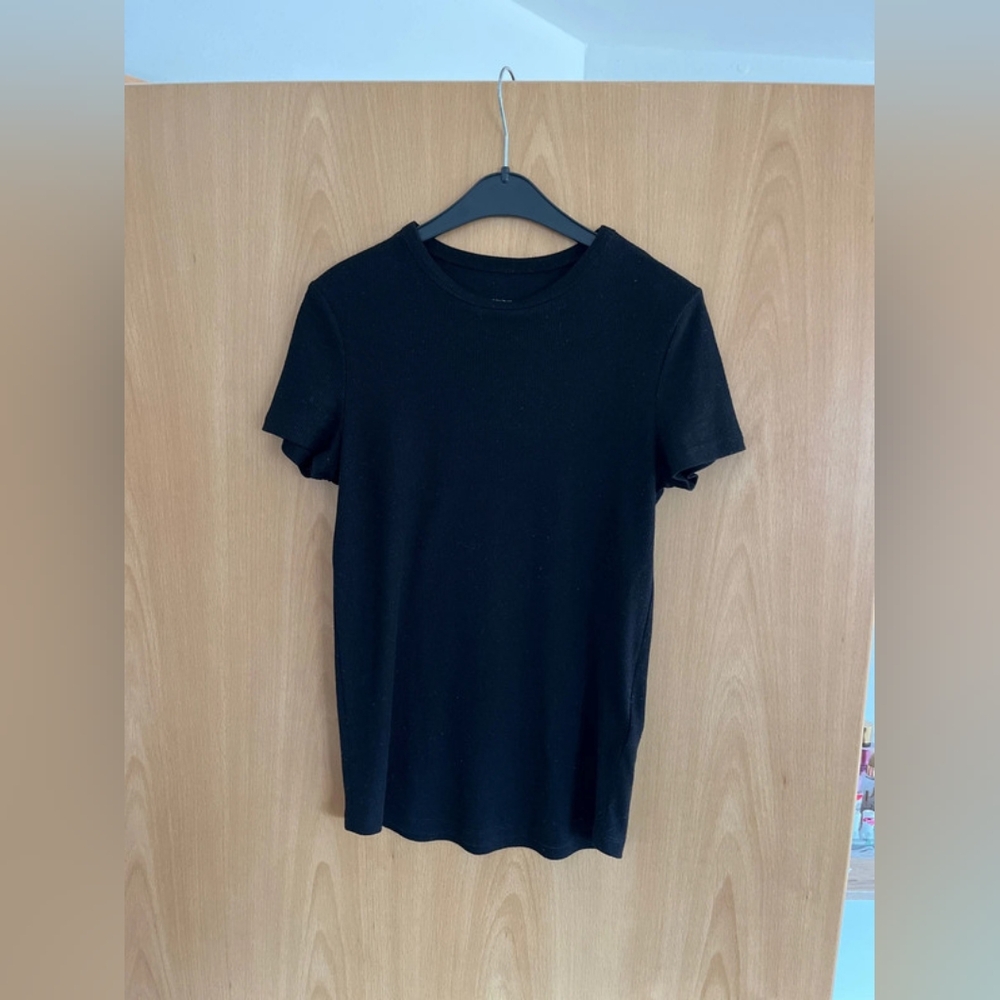 New Look Black Tank Top, Size S